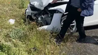Bingöl’de üç aracın karıştığı kazada bir kişi hastanelik oldu