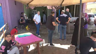 Diyarbakırda bayram sabahı kurban kesim telaşı başladı