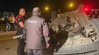 Siirt’te ambulans ve otomobil çarpıştı
