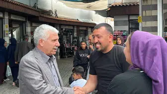 Çermik Belediye Başkanı bayram öncesi sahaya indi