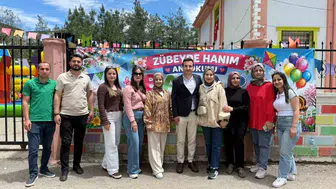 Kurtalan’da minikler baharı oyun parkurlarında kutladı