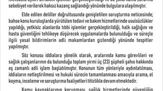 Elazığ’daki sağlık merkezlerinde milyonluk vurgun operasyonu