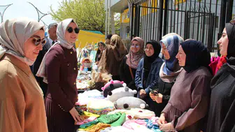 Bingöllü öğrencilerin el emeği sergisi üniversitede kuruldu