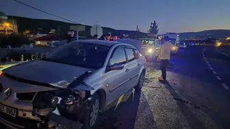 Bingöl yolunda trafik kazası Bir kişi hastaneye kaldırıldı