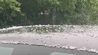 Bingöl’ün yükseklerinde yaz ortası beyaz örtü