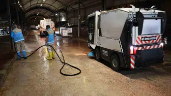 Haliliye Belediyesi kurban kesim noktalarını hijyenik hale getirdi