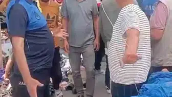 Ceylanpınar pazarında zabıta ve esnaf arasında sert tartışma