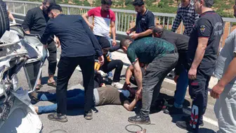 Şanlıurfa yolunda bayram dönüşü kaza