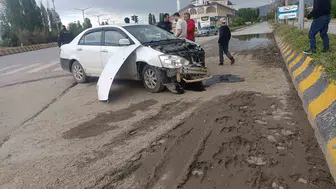 Muş Hasköy yolunda kamyon ile otomobil çarpıştı