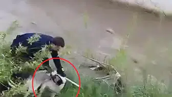 Muşta itfaiye erinden fedakar kurtarma operasyonu