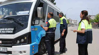 Şanlıurfa'da toplu taşıma için klima ve hijyen mesaisi