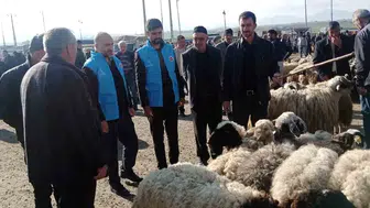 Çaldıran pazarında kurban rehberliği dönemi