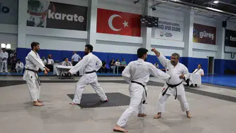 Şanlıurfa karate sporcuları için dev sınav merkezine dönüştü