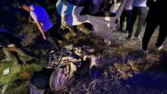 İdil yolunda feci kaza 1 ölü 4 yaralı
