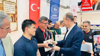 Siirt’te satranç hamleleri ödüllerle taçlandı
