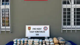 Van sınırında uyuşturucu sevkiyatına geçit verilmedi