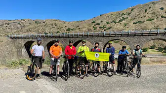Kovancılar’dan Palu’ya 50 kilometrelik pedal yolculuğu