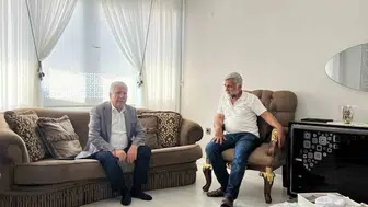 Çermik hacılarını karşıladı