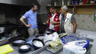 Balıklıgöl esnafına 700 bin liralık hijyen cezası kesildi