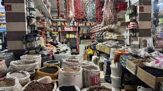 Çermik kuruyemiş pazarı hem bütçeyi koruyor hem lezzet sunuyor