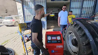 Ercişli sürücüler kavurucu sıcaklar öncesi sanayiye koştu