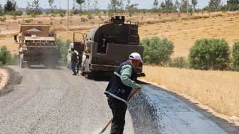 Şanlıurfa kırsalında ulaşımı rahatlatan asfalt hamlesi
