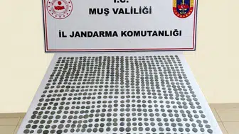 Muş’ta 800 yıllık tarihi eser operasyonu