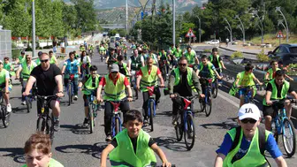 Bingöl sağlığa dikkat çekmek için pedala bastı