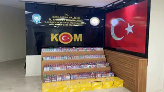 Şanlıurfa’da kaçak ürün operasyonunda bir kişi tutuklandı