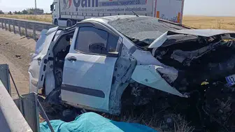 Nusaybin yolunda feci kaza 1 can kaybı