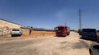 Şanlıurfa'da anız yakan 14 kişi gözaltına alındı