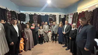 Solhanlı kadınların el emeği göz nuru sergide buluştu