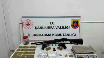 Suruç'ta zehir tacirlerine jandarma baskını