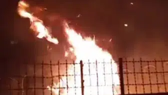 Kayapınar’da havai fişek kutlaması okula sıçradı