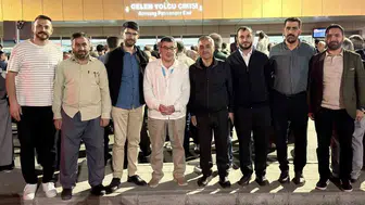 Vanlı hacılar kutsal topraklardan evlerine döndü