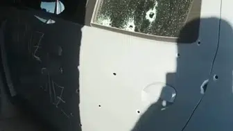Siirt Baykan'da otomobile silahlı saldırı ve tehdit mesajı