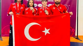 Siirtli genç güreşçiler Avrupa minderinde tarih yazdı
