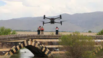 Van Gölü’nde kaçak avcılığa dronlu ve botlu takip