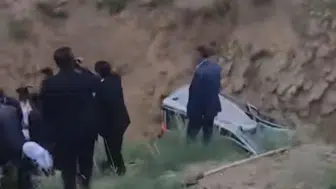 Van'da yayla yolunda feci kaza