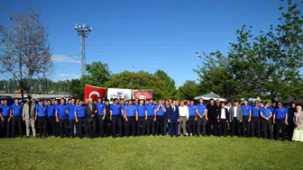 Van'da infaz koruma memurları inci kefali göçüyle bir araya geldi