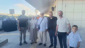 Vanlı hacıların 36 günlük kutsal yolculuğu nihayete erdi