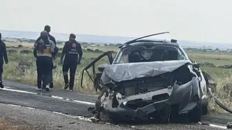 Çınar yolunda nişan dönüşü kaza