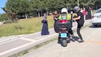 Elazığ’da YKS telaşına polis desteği