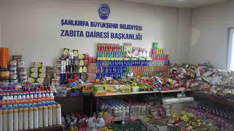 Şanlıurfa'da market raflarında zehirli ürün avı