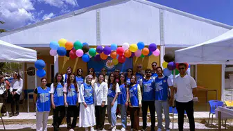 Vanlı çocuklar ilkbaharı şenliklerle uğurladı