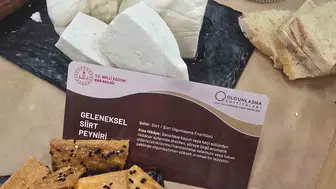Siirt’in yöresel peynirleri başkent sofralarına taşındı