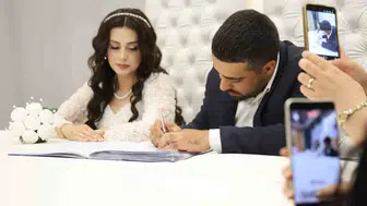 Elazığ’da çiftler 26.06.2026 çılgınlığı için nikah masasına koştu