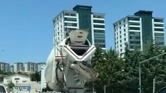 Elazığ trafiğinde beton skandalı