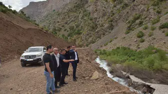 Cilo ve Sat Dağları yoluna asfalt geliyor