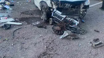 Elazığ Palu yolunda kaza beş kişi hastanelik oldu